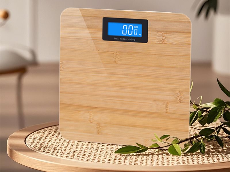 Eco-Friendly Bamboo Body Weight Scale