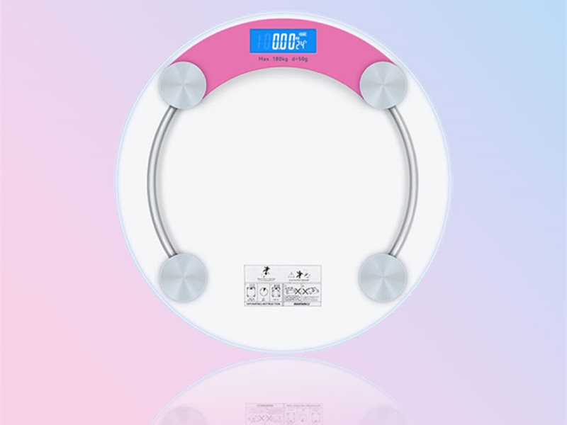 Transparent Body Weight Scale
